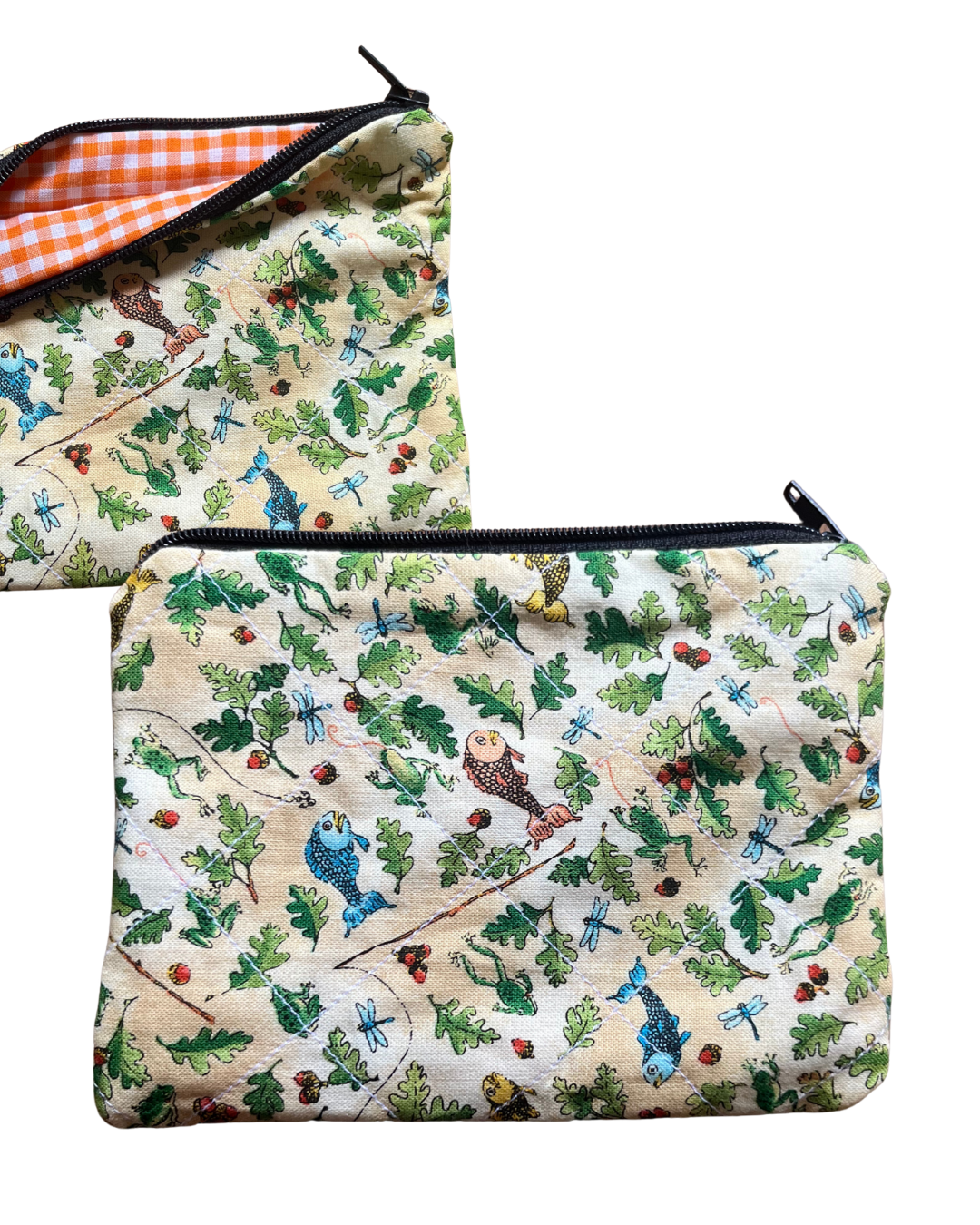 Goin fishing mini zip pouch