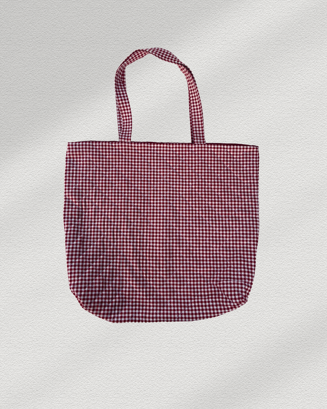 Picnic Red Gingham Tote Bag