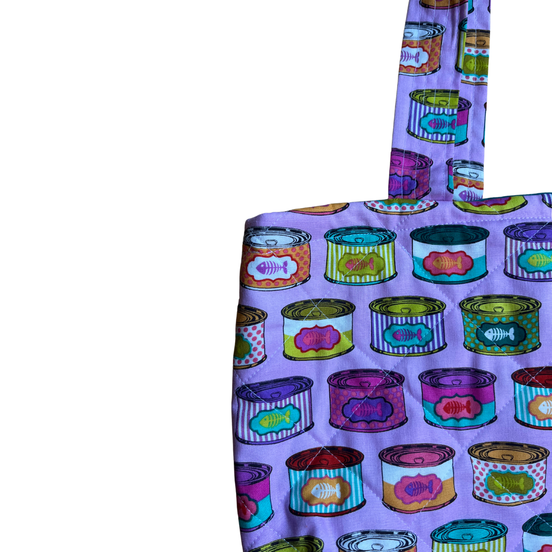 Kitty canned food Over the Shoulder bag