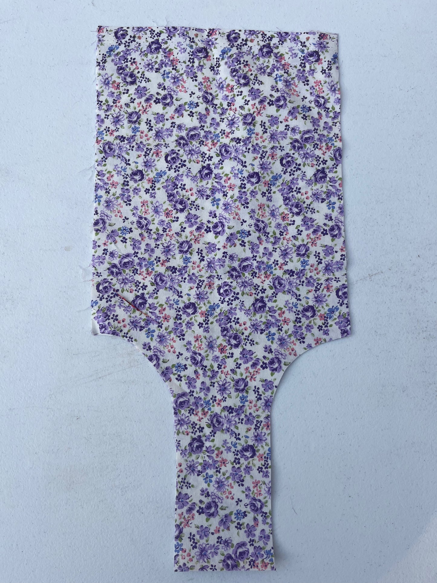 Dainty Purple floral bottle bag