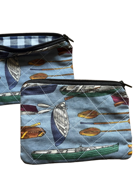 Paddles mini zip pouch