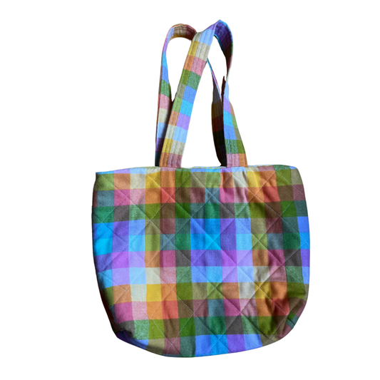 Flannel soft Over the Shoulder bag