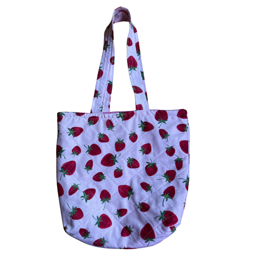 Pinky Strawberry Over the Shoulder bag