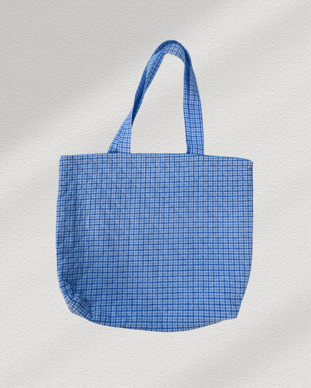 Dark and Light Blue Tote Bag