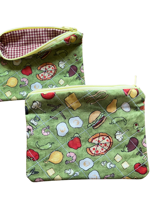 Picnic mini zip pouch