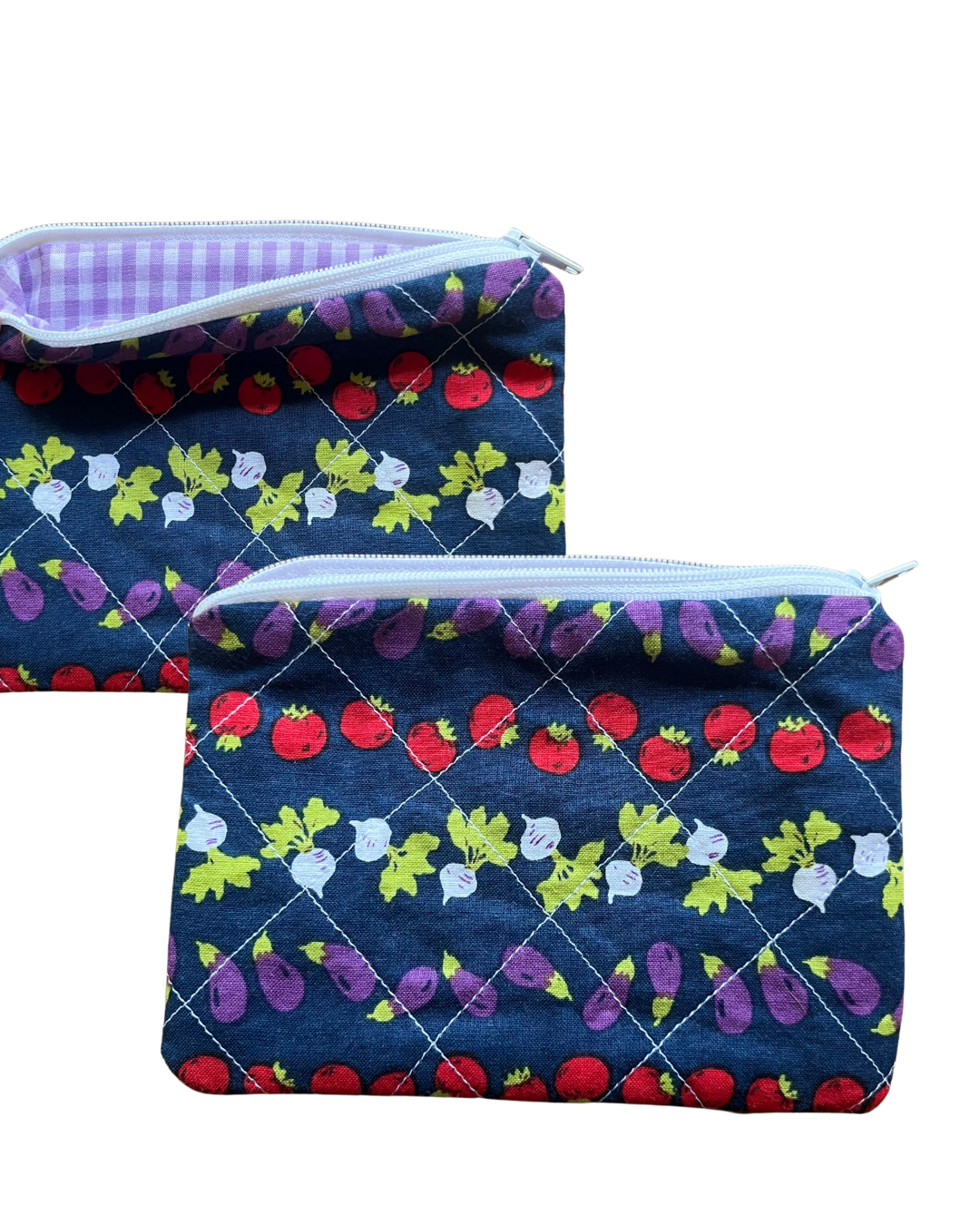 Farmers Market mini zip pouch