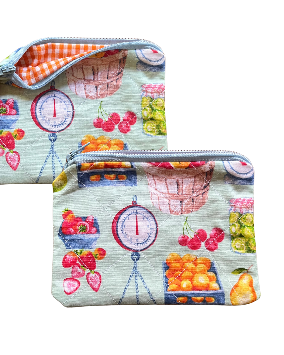 Fruit Stand mini zip pouch