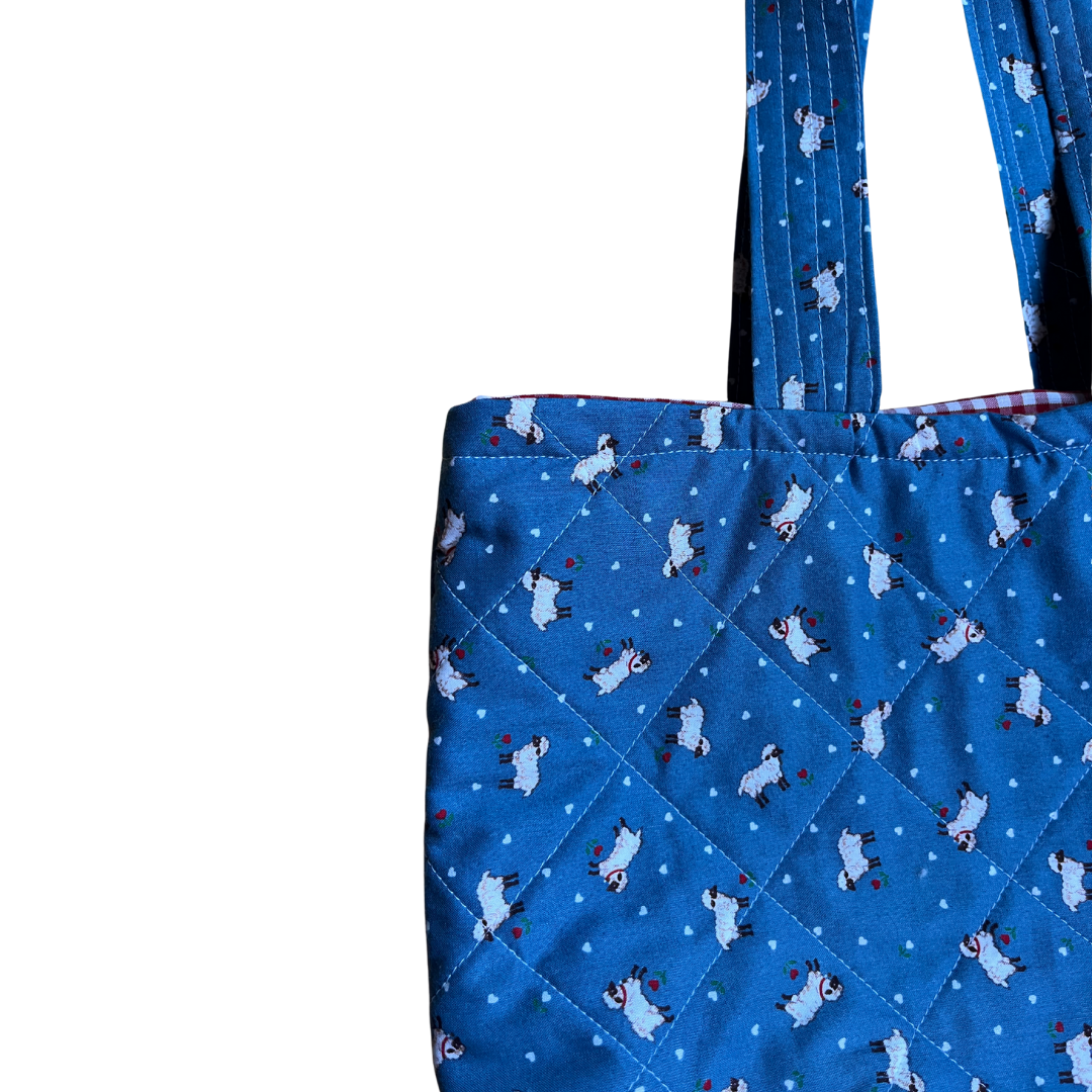 Sheep in love Over the Shoulder bag