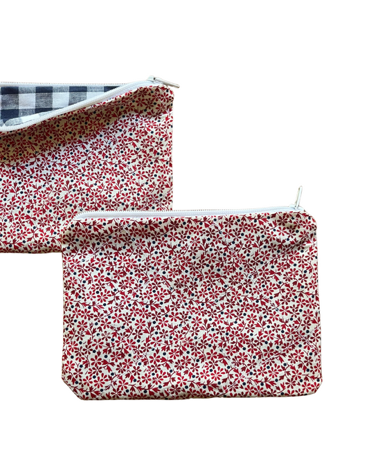 Redberry mini zip pouch