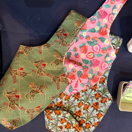 Cowboy Christmas Wine Gift Bag