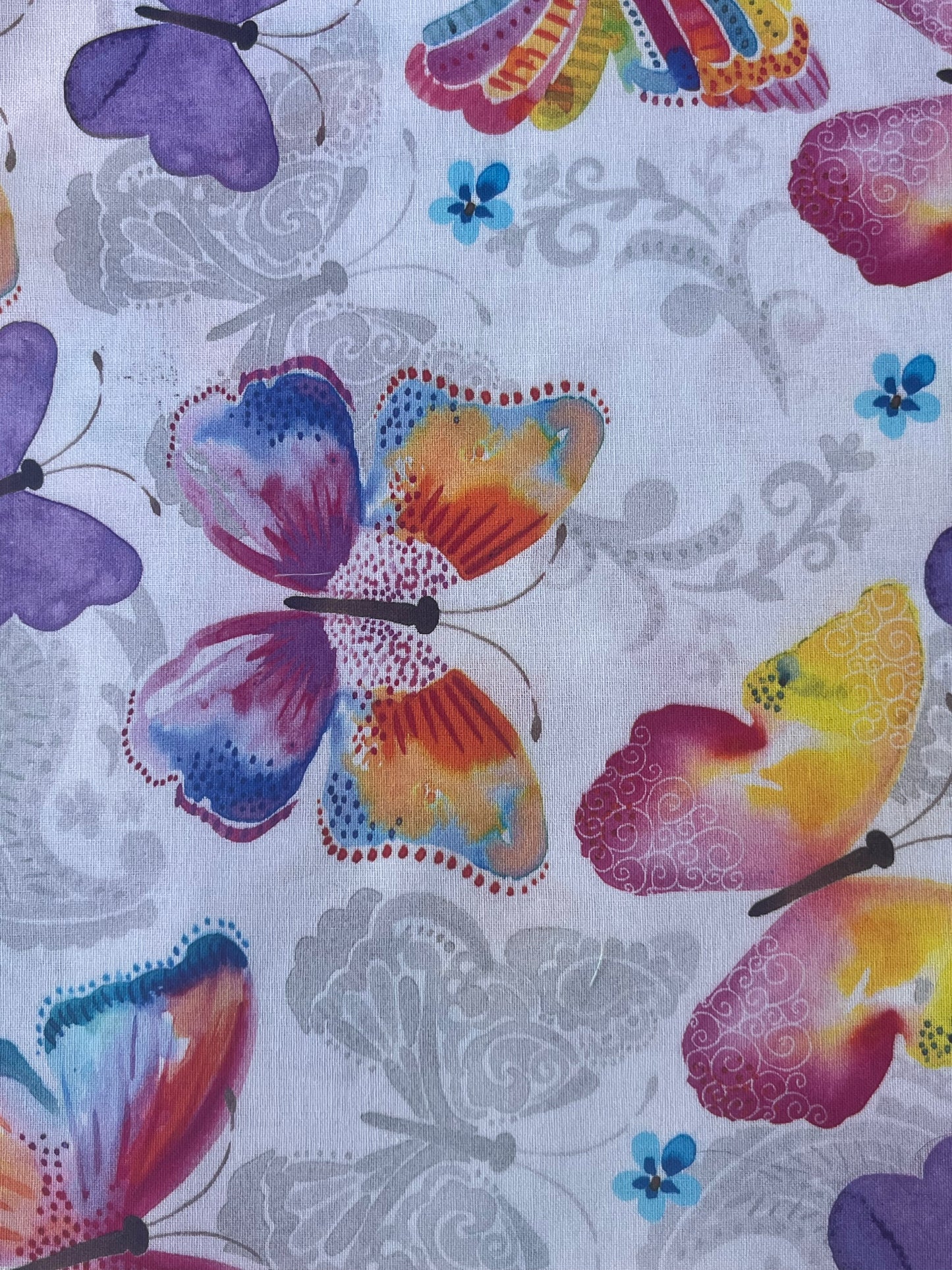 Butterflies Purple Rain medium carry-all