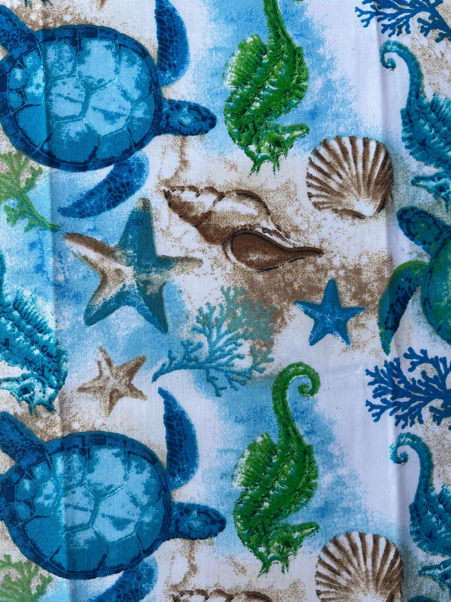 Turtles Seashore bottle bag