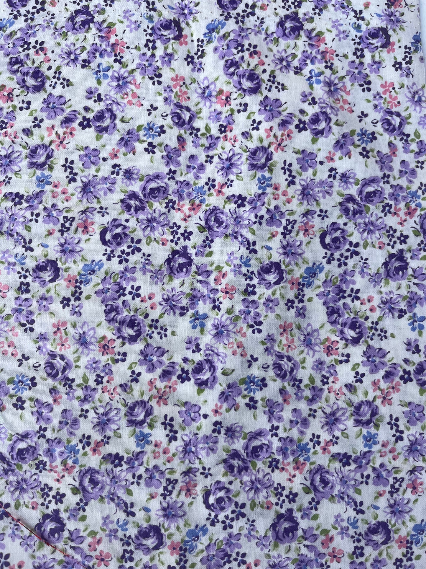 Dainty Purple floral bottle bag
