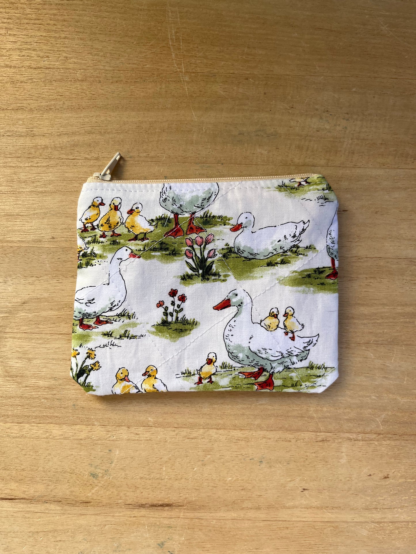 Mother Goose mini zip pouch