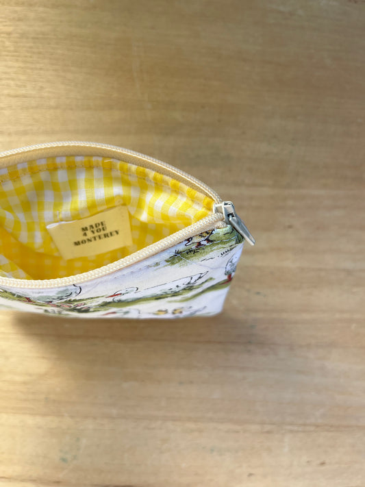 Mother Goose mini zip pouch