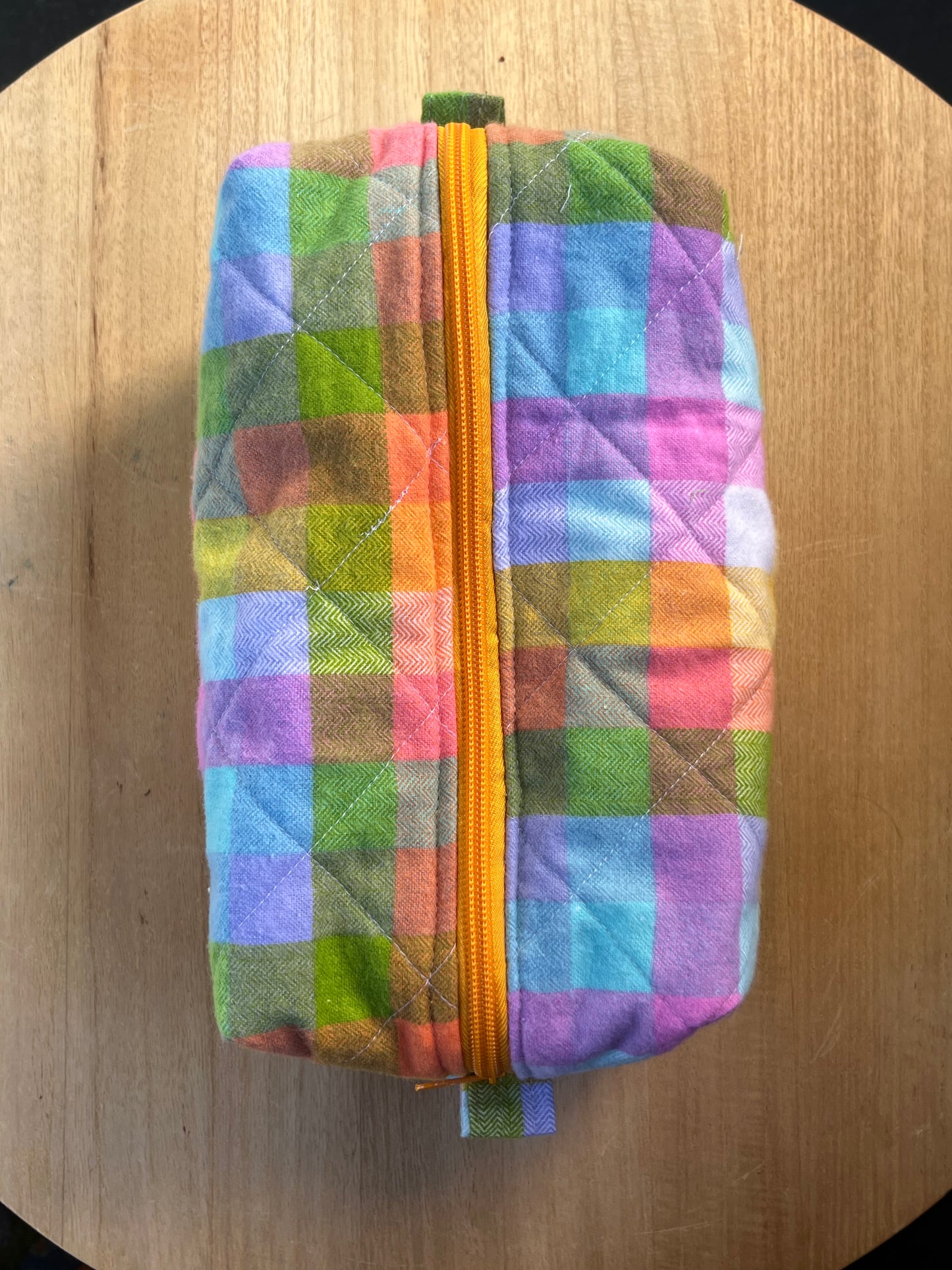 Flannel soft Chubby Makeup pouch