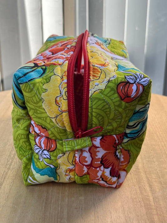 Brat Summer floral Chubby Makeup pouch